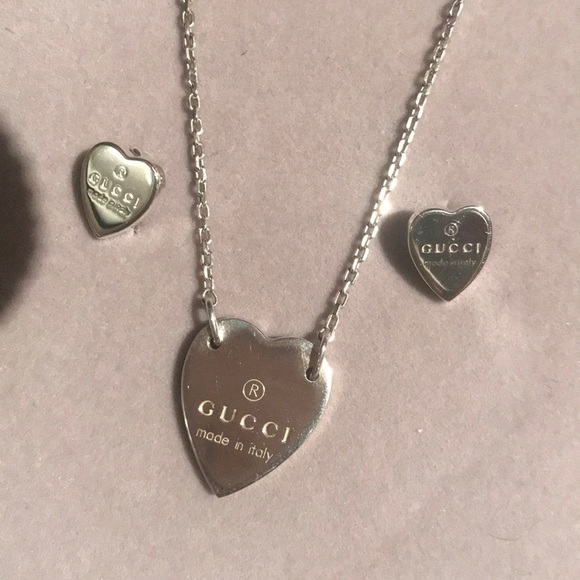 Gucci Jewelry - Gucci necklace and earrings